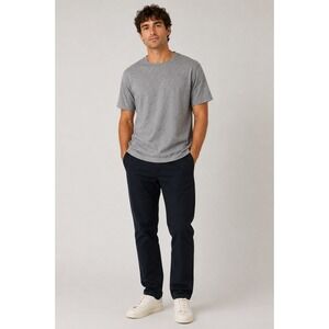Things Between Heather Gray Crewneck T‎ Shirt Minimalist Essential Small